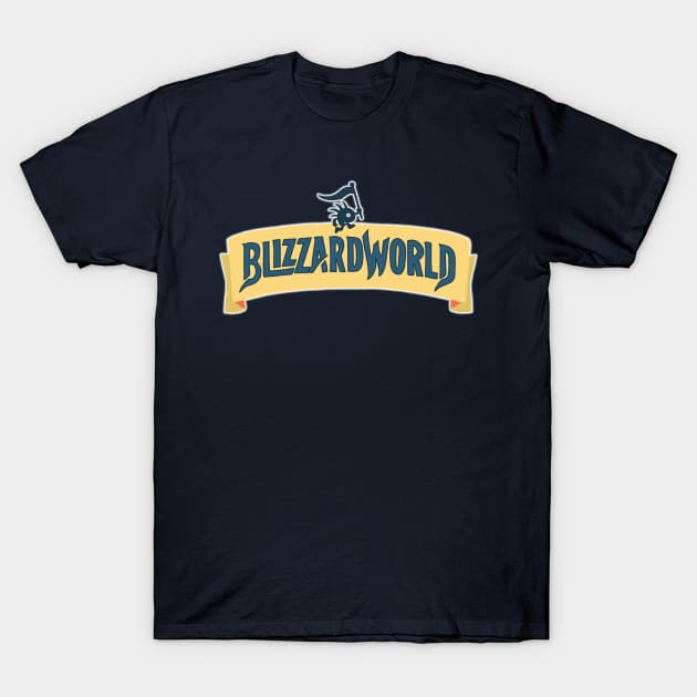 BlizzardWorld T-Shirt by LadyTsundere